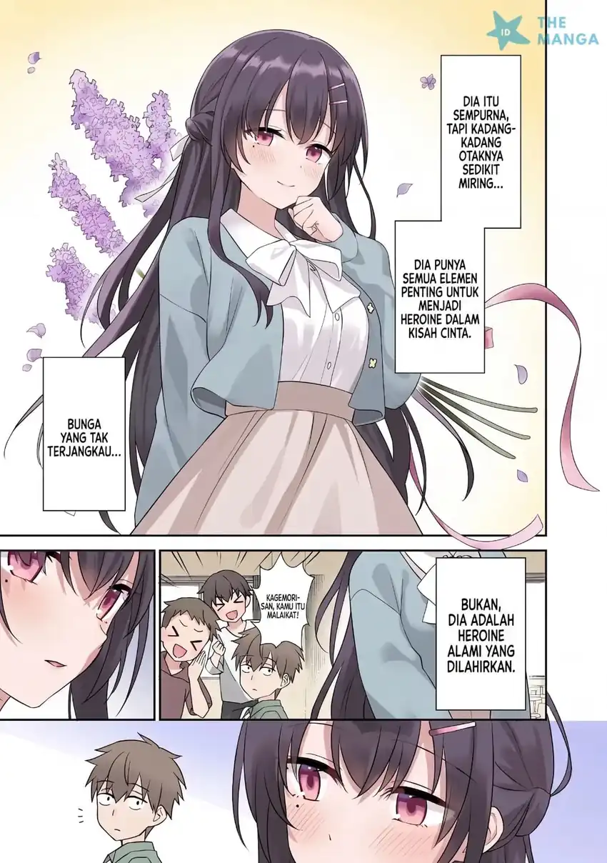 Usotsuki Kanojo no Kagemori-san Chapter 1 Gambar 7