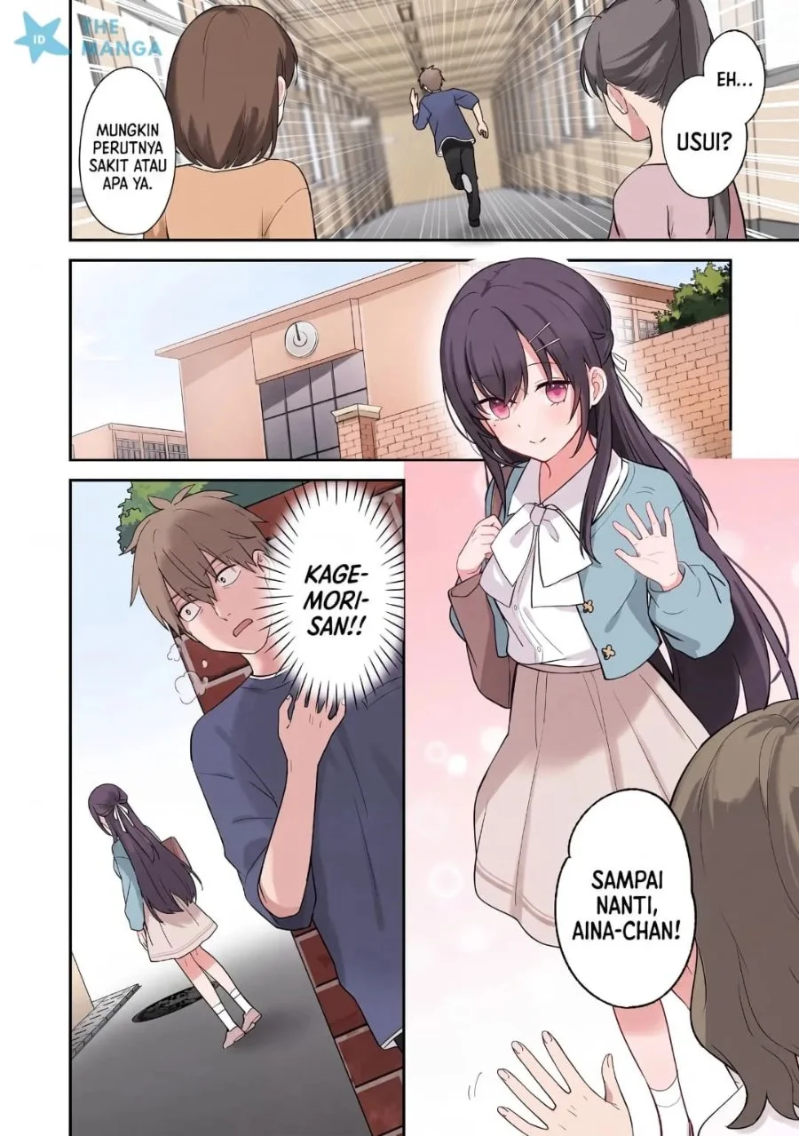 Usotsuki Kanojo no Kagemori-san Chapter 6 Gambar 7