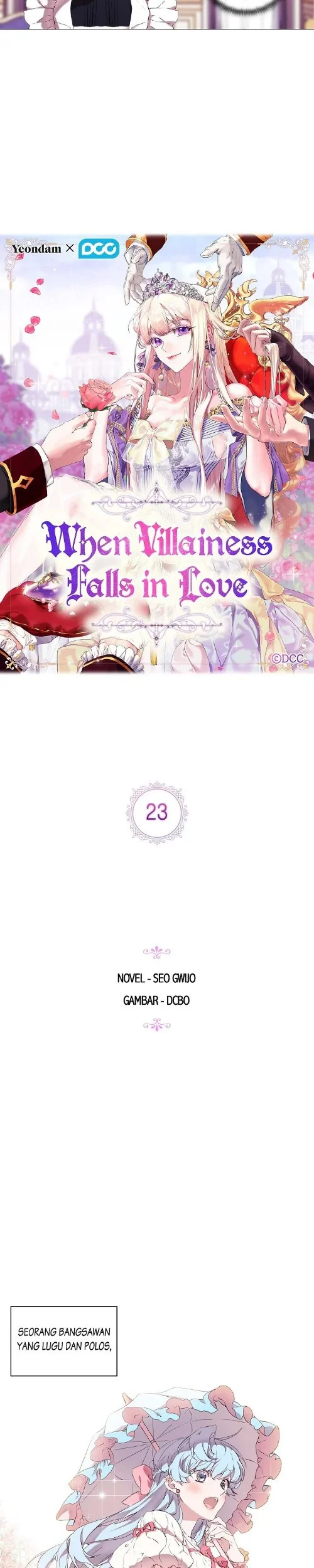 When the Villainess Is in Love Chapter 23 Gambar 5