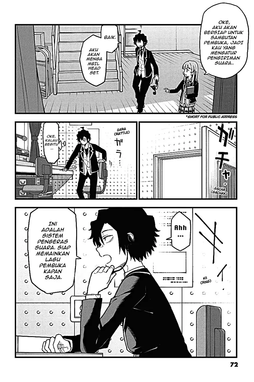 Yahari Ore no Seishun Love Come wa Machigatteiru @comic Chapter 107 Gambar 6