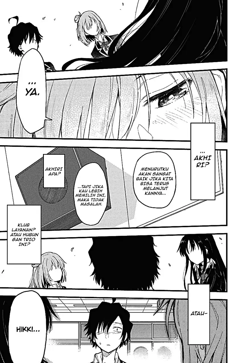 Yahari Ore no Seishun Love Come wa Machigatteiru @comic Chapter 108 Gambar 15