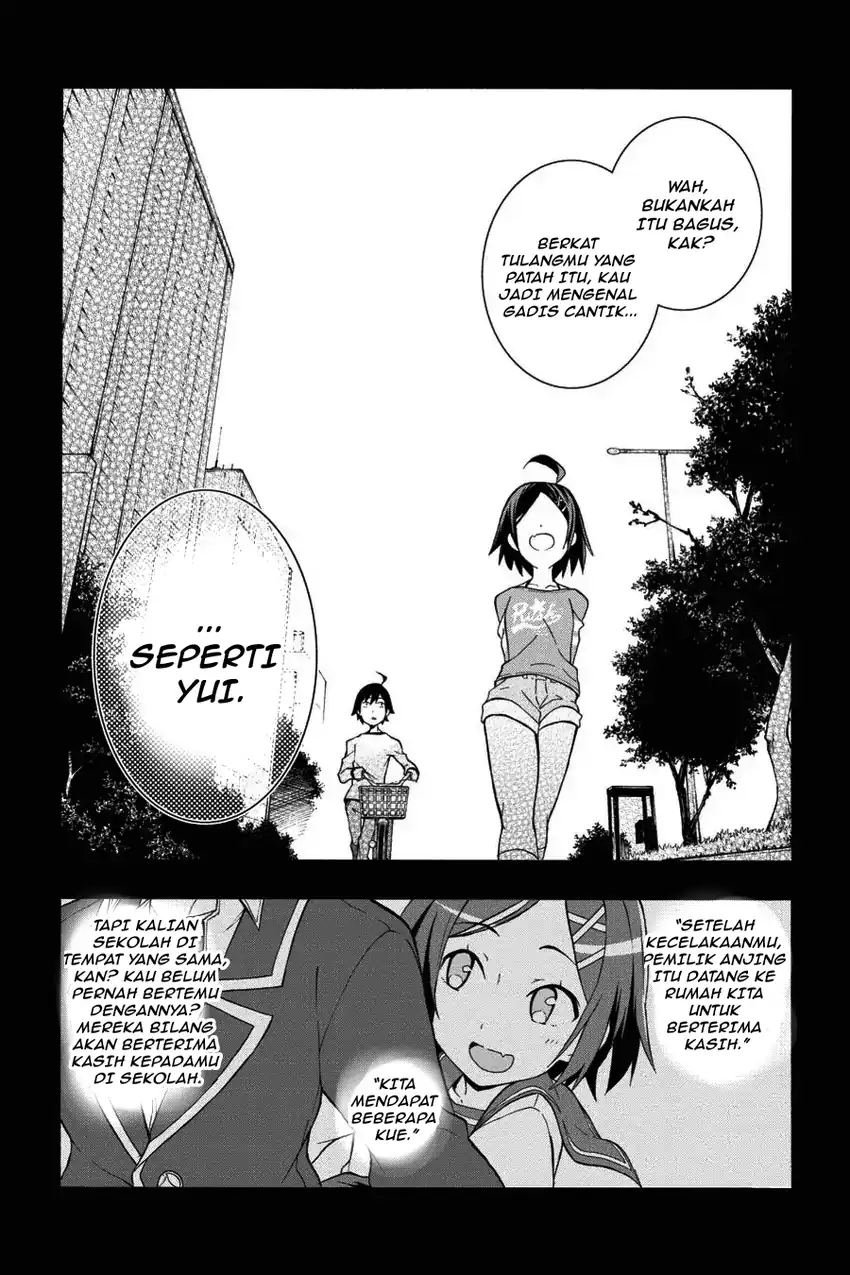 Yahari Ore no Seishun Love Come wa Machigatteiru @comic Chapter 13 Gambar 6