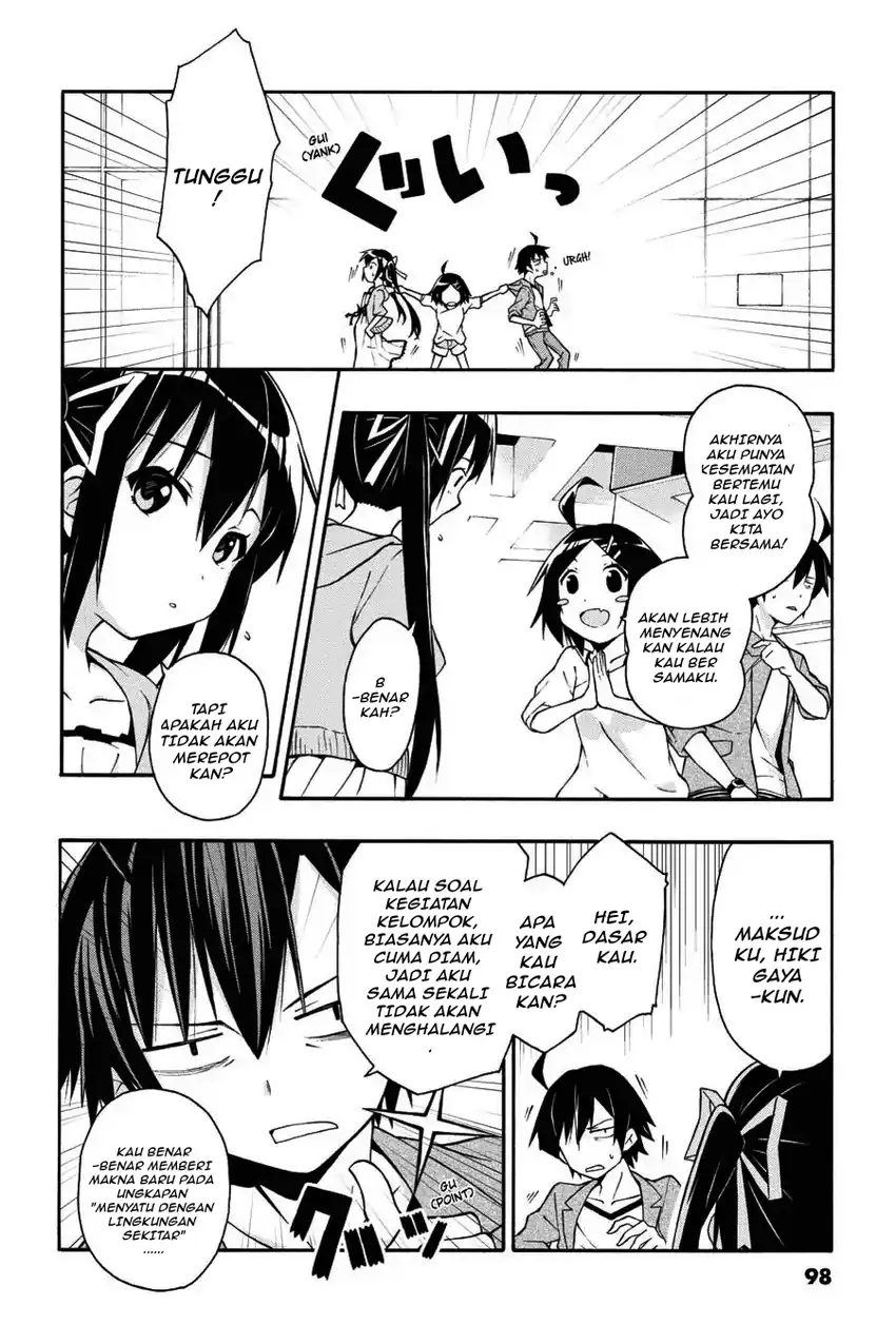 Yahari Ore no Seishun Love Come wa Machigatteiru @comic Chapter 15 Gambar 8