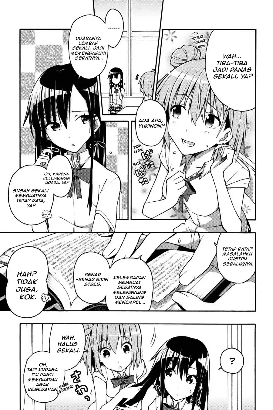 Yahari Ore no Seishun Love Come wa Machigatteiru @comic Chapter 20 Gambar 7