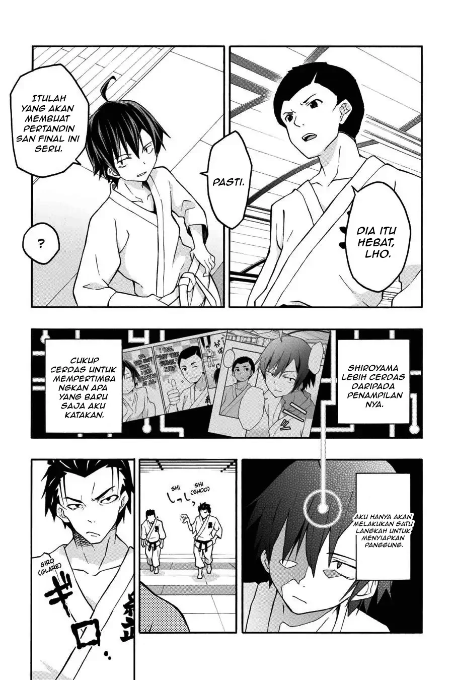 Yahari Ore no Seishun Love Come wa Machigatteiru @comic Chapter 22 Gambar 7