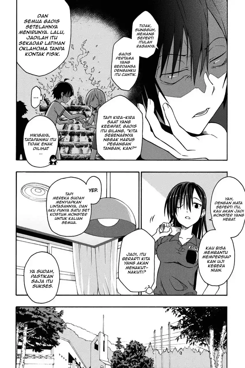 Yahari Ore no Seishun Love Come wa Machigatteiru @comic Chapter 26 Gambar 7