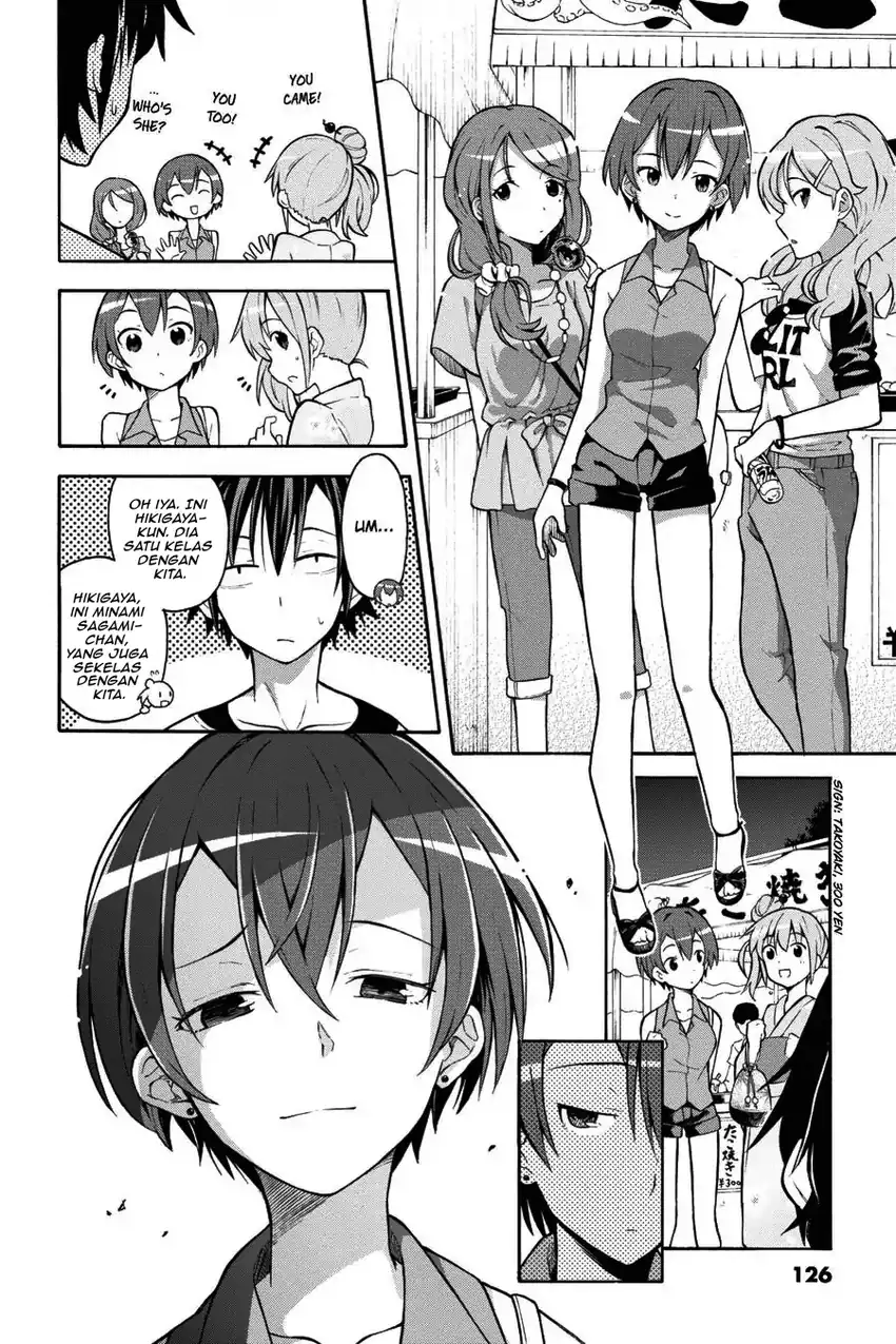 Yahari Ore no Seishun Love Come wa Machigatteiru @comic Chapter 33 Gambar 8