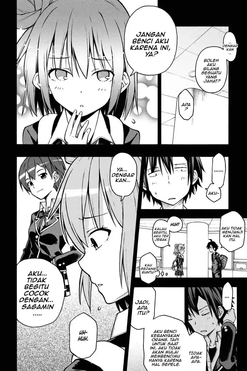 Yahari Ore no Seishun Love Come wa Machigatteiru @comic Chapter 36 Gambar 6