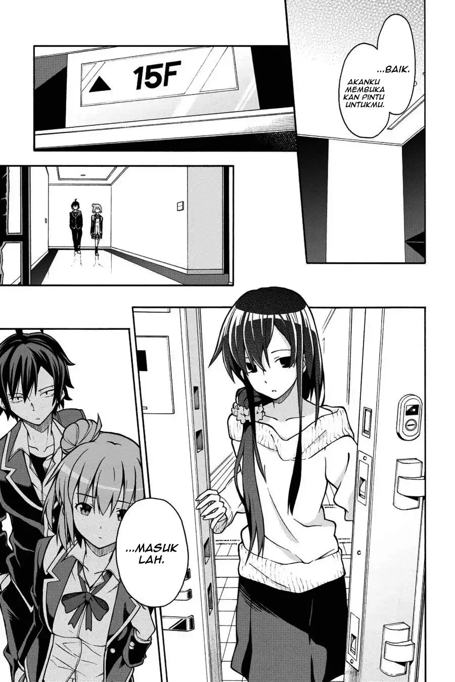 Yahari Ore no Seishun Love Come wa Machigatteiru @comic Chapter 38 Gambar 9