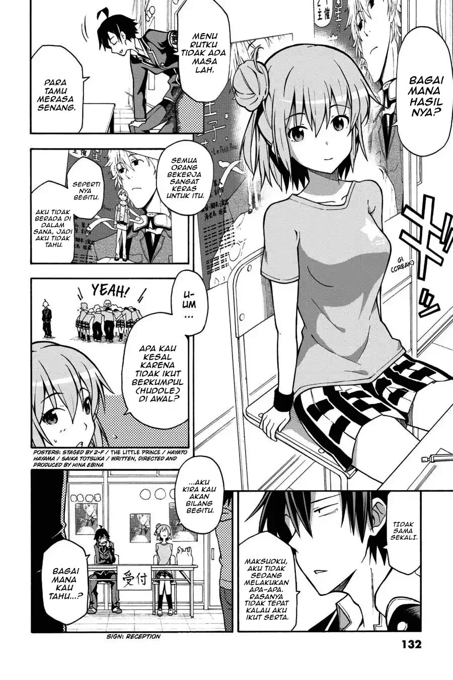 Yahari Ore no Seishun Love Come wa Machigatteiru @comic Chapter 39 Gambar 8