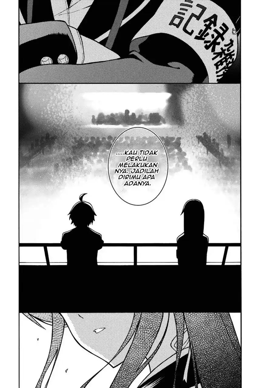 Yahari Ore no Seishun Love Come wa Machigatteiru @comic Chapter 40 Gambar 9