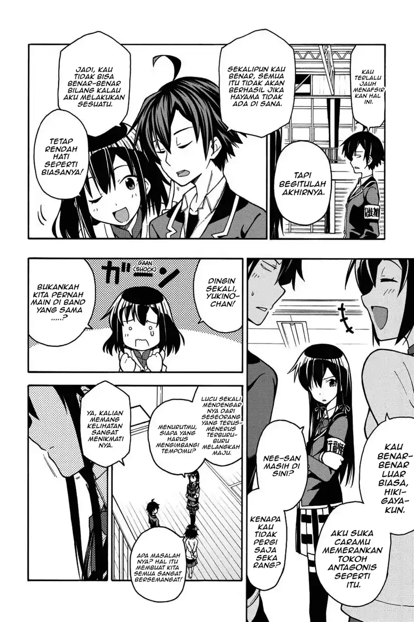 Yahari Ore no Seishun Love Come wa Machigatteiru @comic Chapter 42 Gambar 6