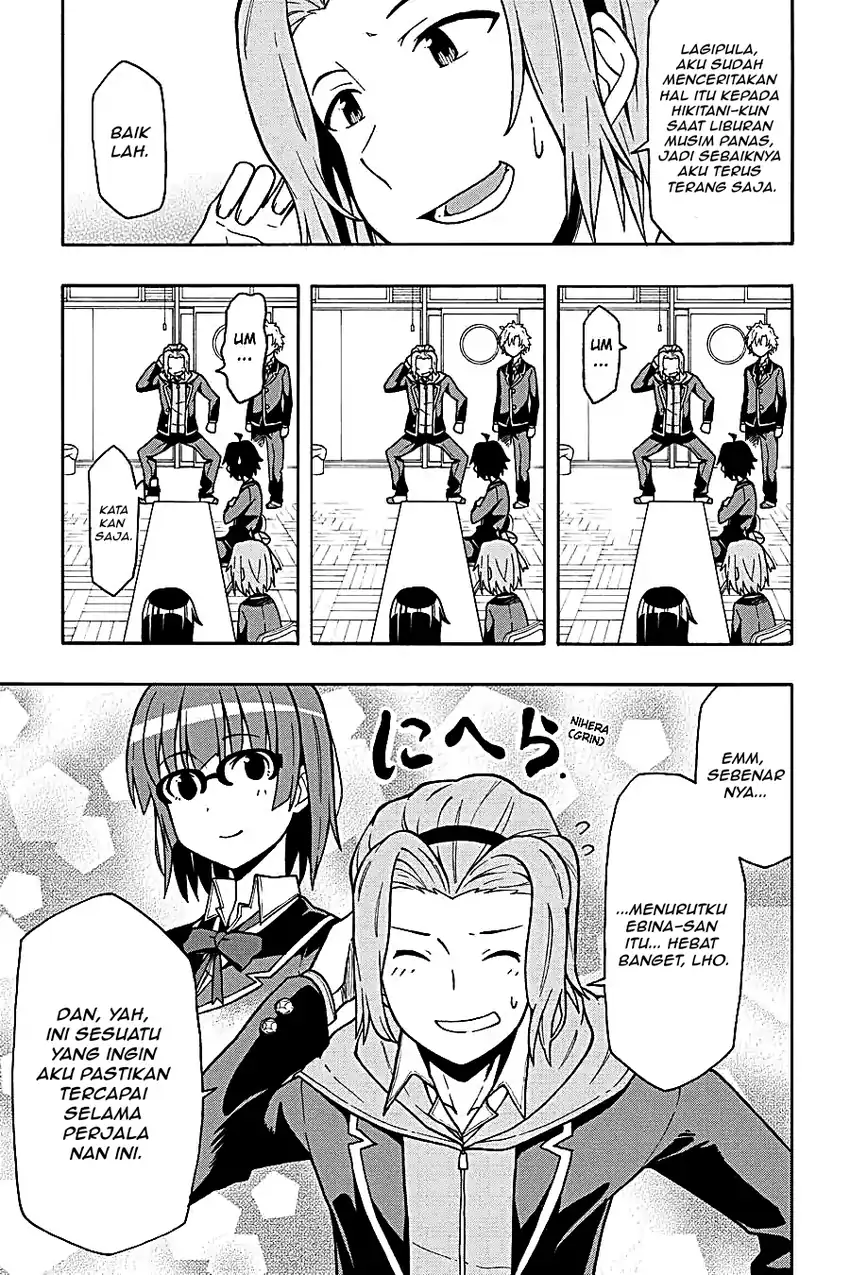 Yahari Ore no Seishun Love Come wa Machigatteiru @comic Chapter 49 Gambar 8