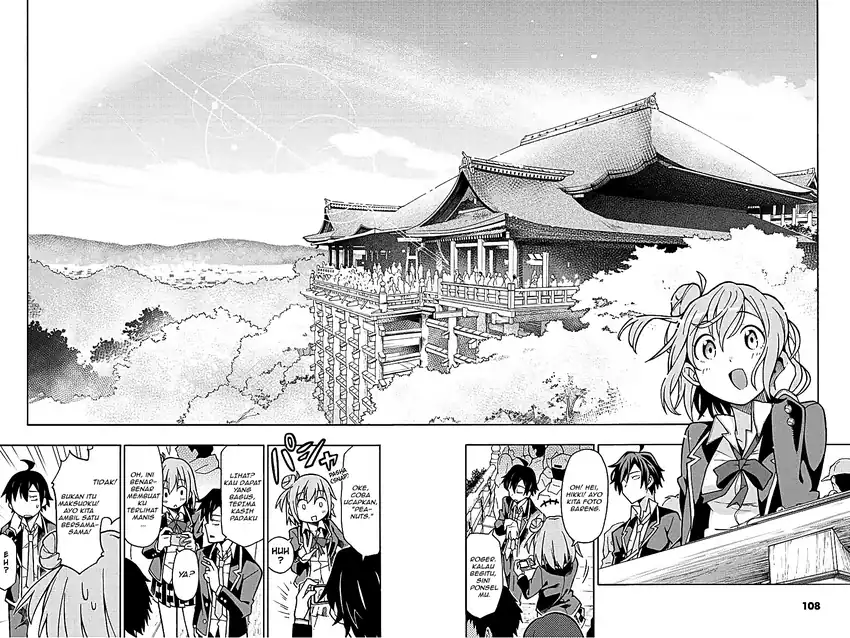 Yahari Ore no Seishun Love Come wa Machigatteiru @comic Chapter 50 Gambar 8