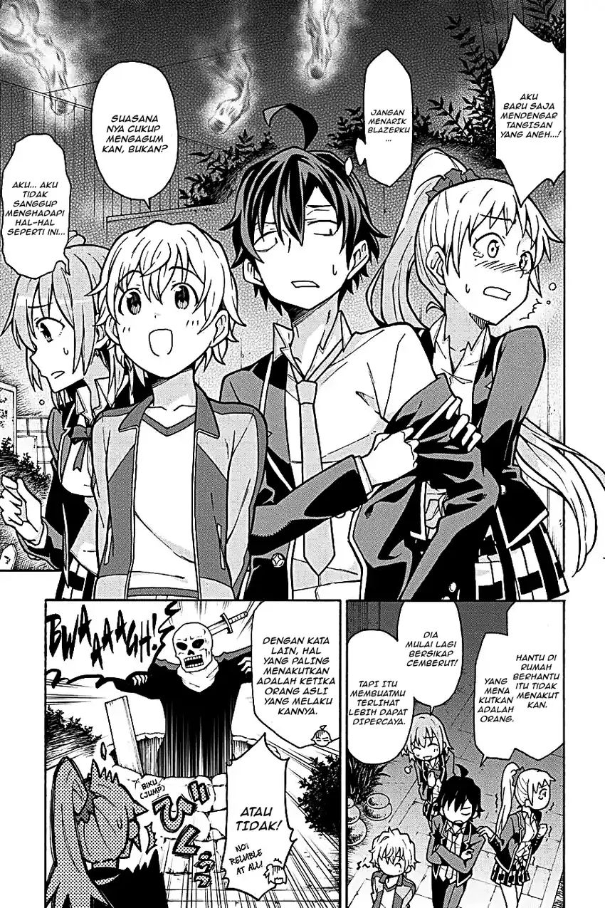 Yahari Ore no Seishun Love Come wa Machigatteiru @comic Chapter 51 Gambar 7