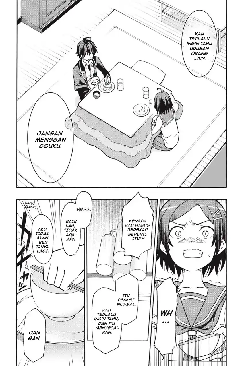 Yahari Ore no Seishun Love Come wa Machigatteiru @comic Chapter 53 Gambar 7