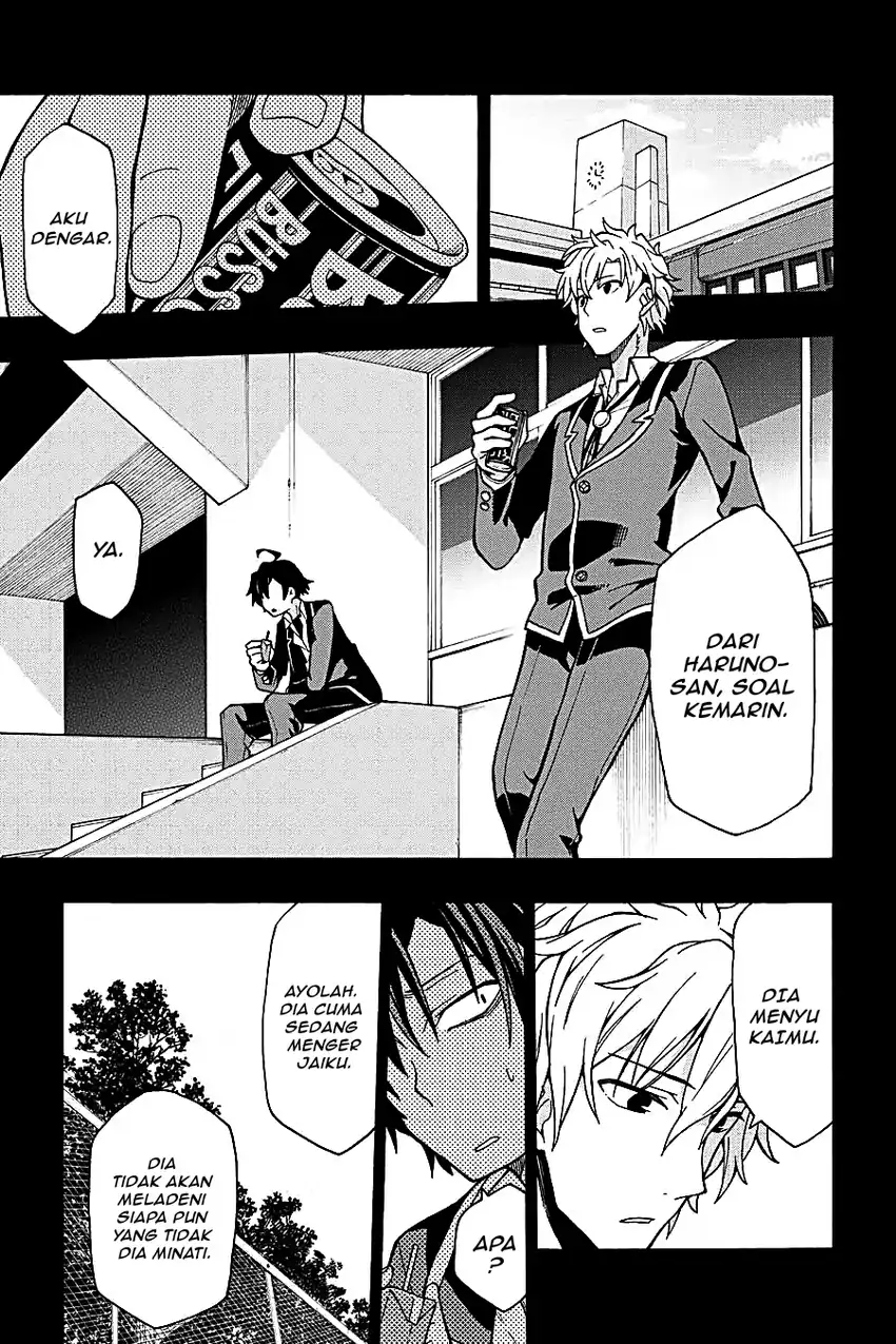 Yahari Ore no Seishun Love Come wa Machigatteiru @comic Chapter 54 Gambar 11