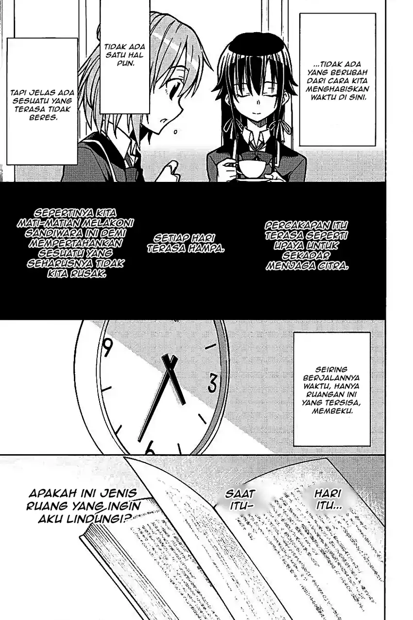 Yahari Ore no Seishun Love Come wa Machigatteiru @comic Chapter 58 Gambar 6