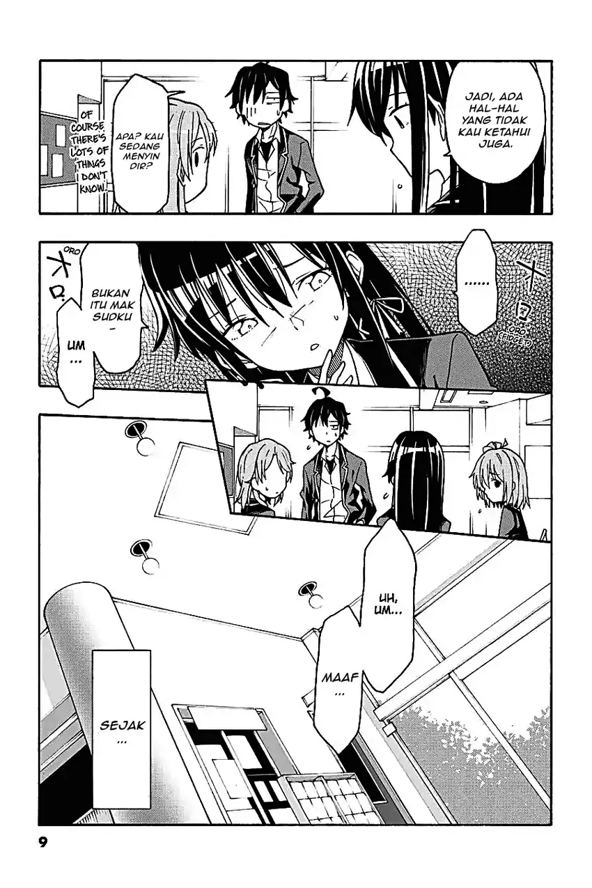 Yahari Ore no Seishun Love Come wa Machigatteiru @comic Chapter 64 Gambar 6