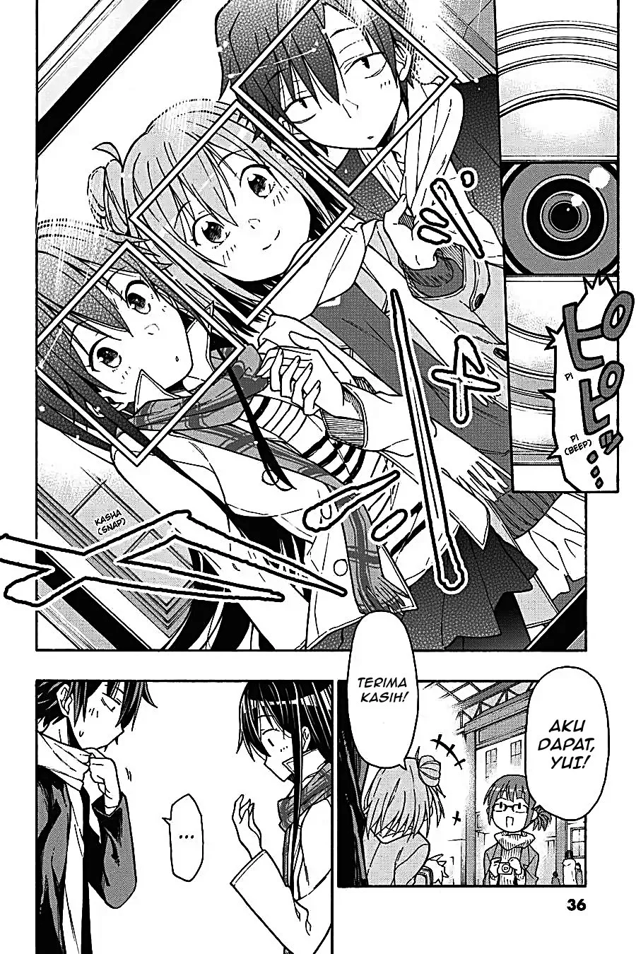 Yahari Ore no Seishun Love Come wa Machigatteiru @comic Chapter 65 Gambar 8
