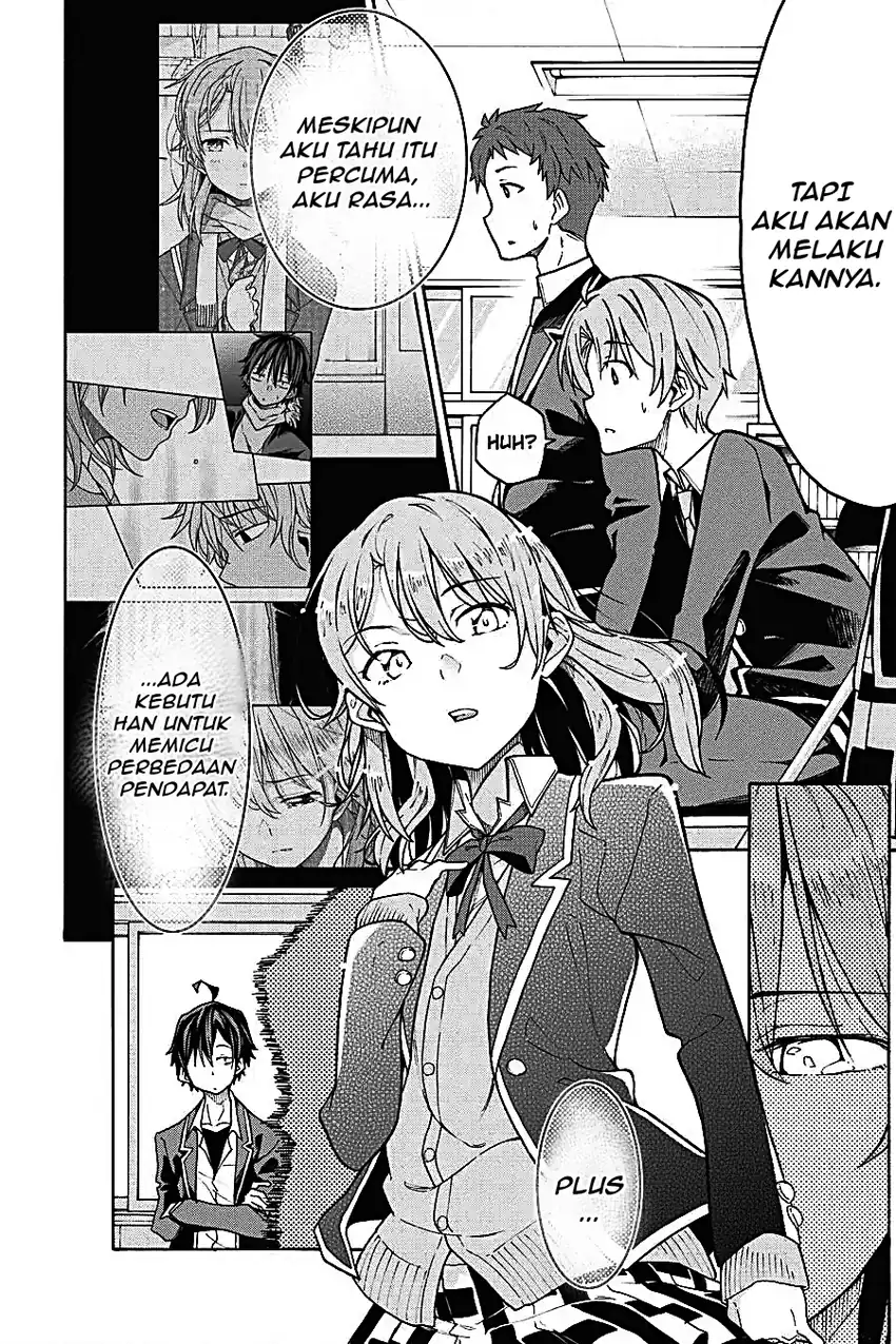 Yahari Ore no Seishun Love Come wa Machigatteiru @comic Chapter 68 Gambar 10