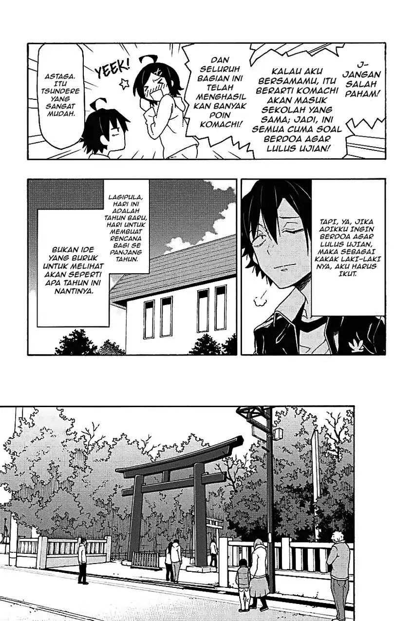 Yahari Ore no Seishun Love Come wa Machigatteiru @comic Chapter 72 Gambar 7