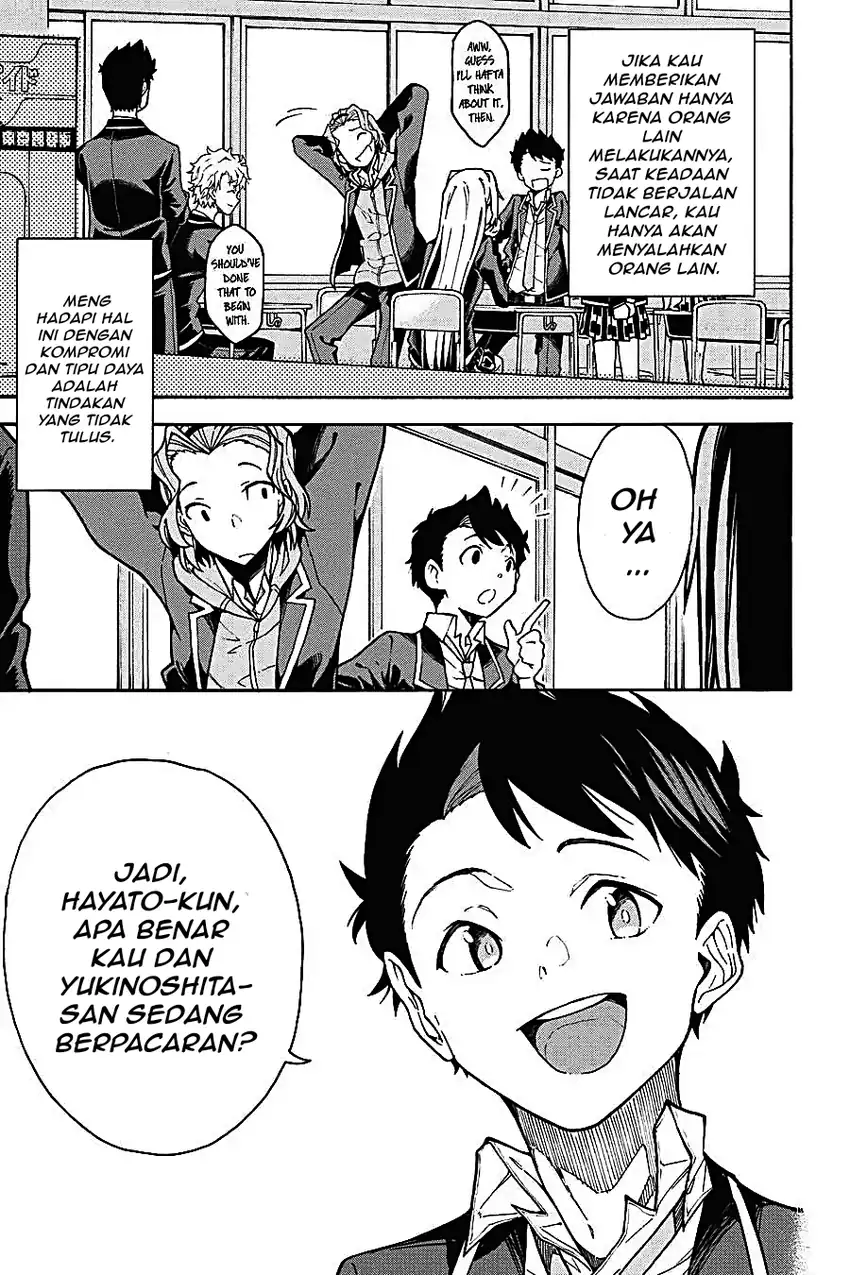 Yahari Ore no Seishun Love Come wa Machigatteiru @comic Chapter 74 Gambar 9