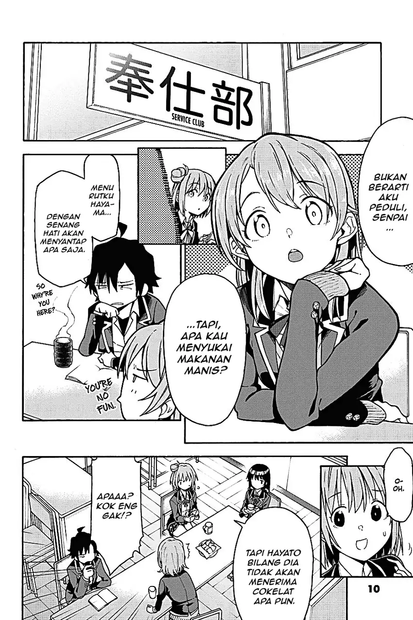 Yahari Ore no Seishun Love Come wa Machigatteiru @comic Chapter 81 Gambar 7