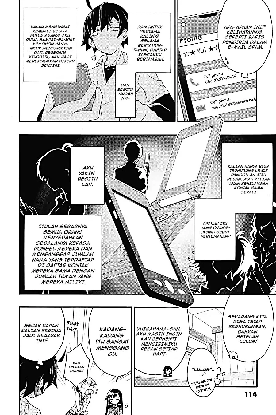 Yahari Ore no Seishun Love Come wa Machigatteiru @comic Chapter 9.2 Gambar 5