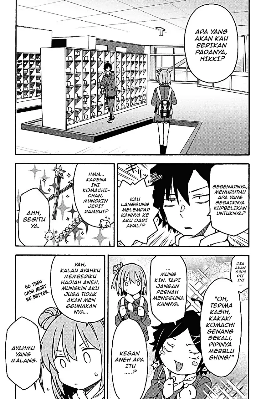 Yahari Ore no Seishun Love Come wa Machigatteiru @comic Chapter 91 Gambar 6