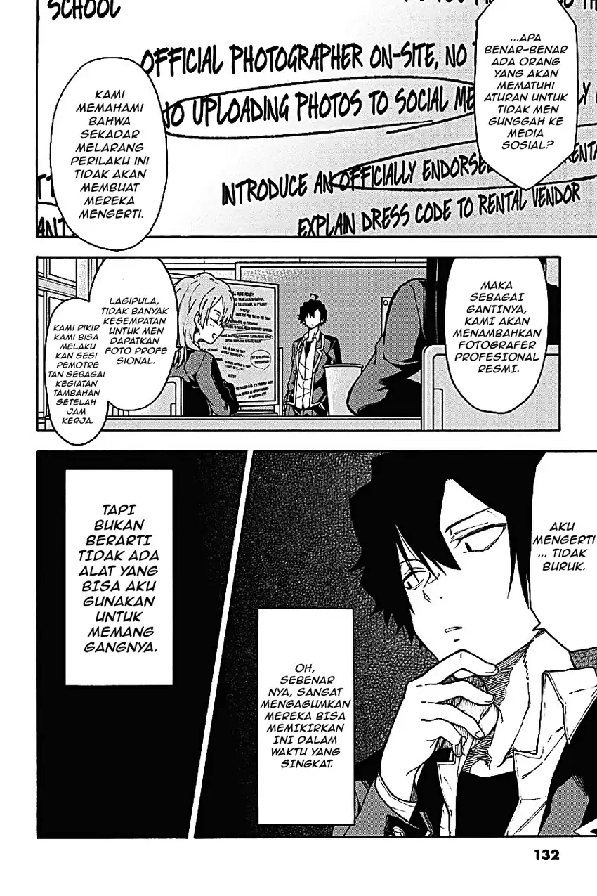 Yahari Ore no Seishun Love Come wa Machigatteiru @comic Chapter 95 Gambar 9
