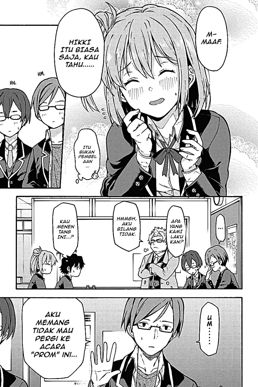 Yahari Ore no Seishun Love Come wa Machigatteiru @comic Chapter 98 Gambar 7