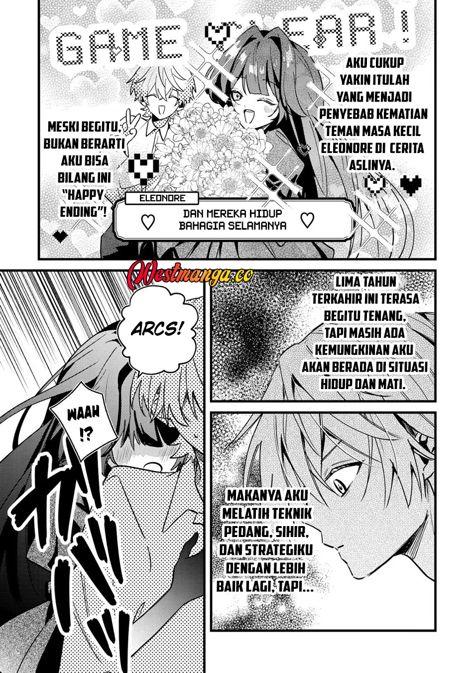 Yami-ochi Rasu Bosu Reijou No Osananajimi Ni Tensei Shita. Ore Ga Shindara Bad End Kakutei Na Node Saikyou Ni Natta Kedo, Mou Yami-ochi “yandere-ka” Shitemasen Ka? Chapter 12 halaman 8