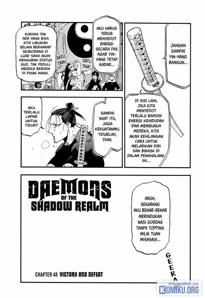 Yomi no Tsugai Chapter 48 Gambar 9