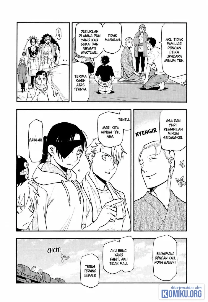 Yomi no Tsugai Chapter 50 Gambar 8