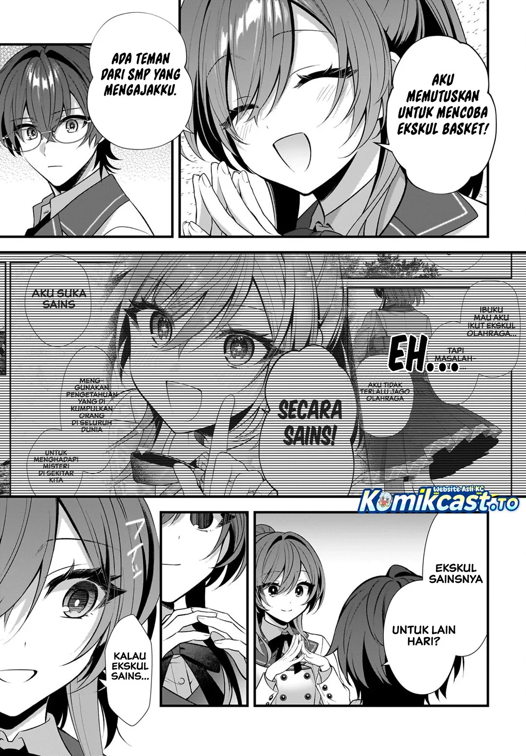 Yotte, Hatsukoi wa Shoumei sareta. Delta to Gamma no Rigakubu Note Chapter 3 Gambar 8