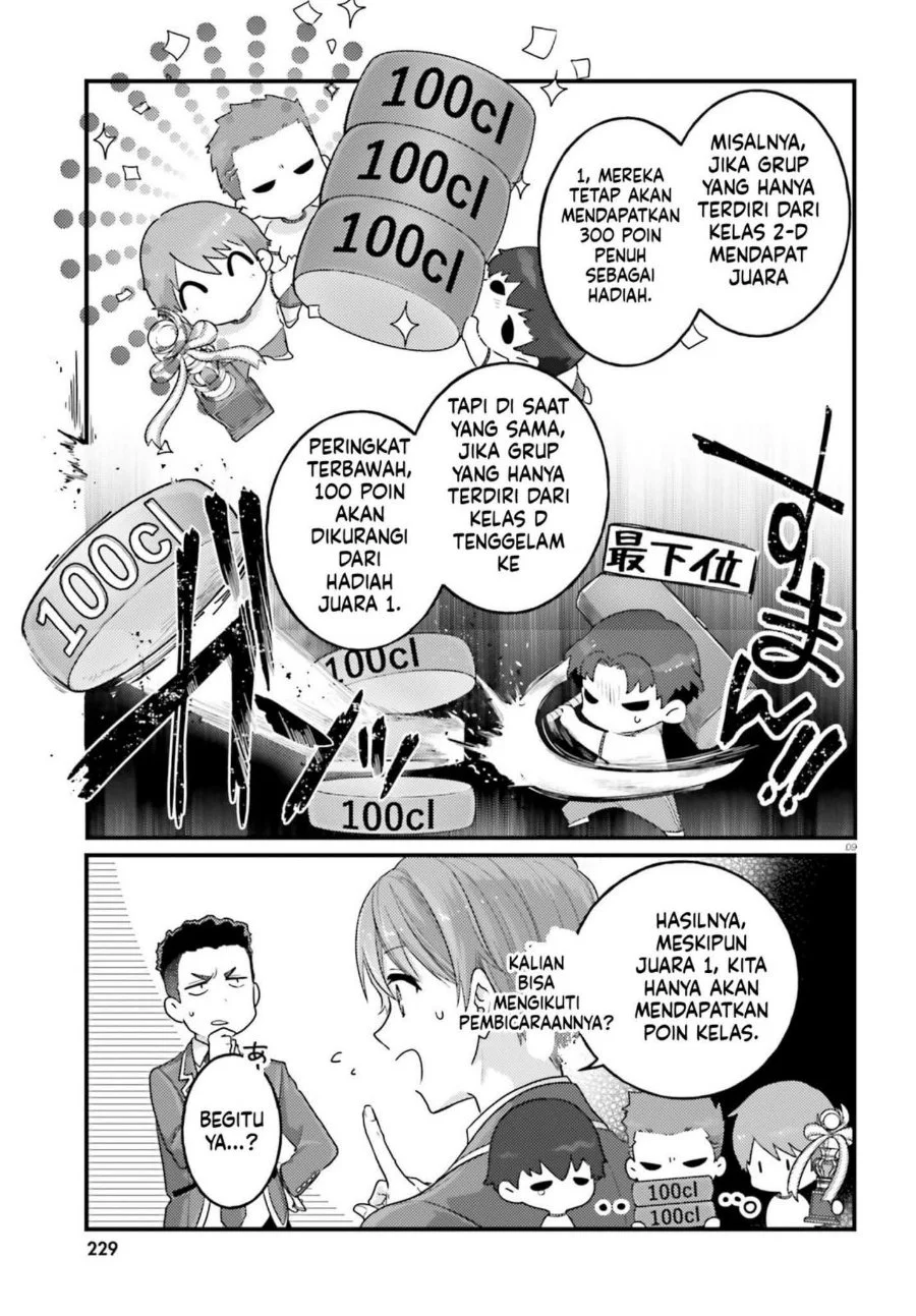 Youkoso Jitsuryoku Shijou Shugi no Kyoushitsu e 2-nensei-hen 2nd Stage Chapter 13 Gambar 9