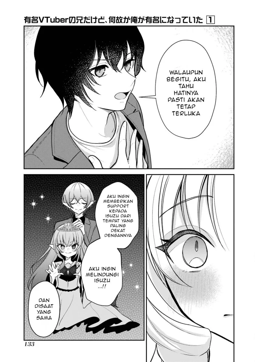 Yuumei VTuber no Ani Dakedo Nazeka Ore ga Yuumei ni Natteita Chapter 6 Gambar 6