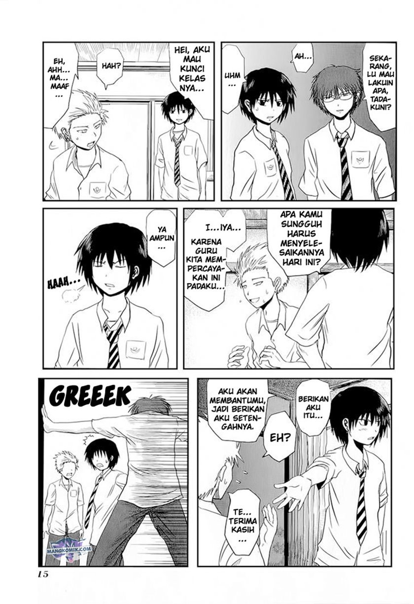 Danshi Koukousei no Nichijou Chapter 02 Gambar 5