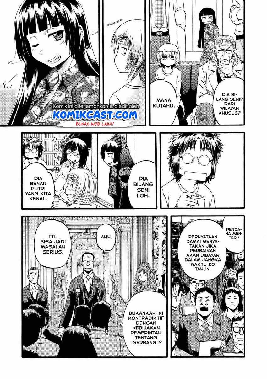 Gate – Jietai Kare no Chi nite Kaku Tatakeri Chapter 112 Gambar 8