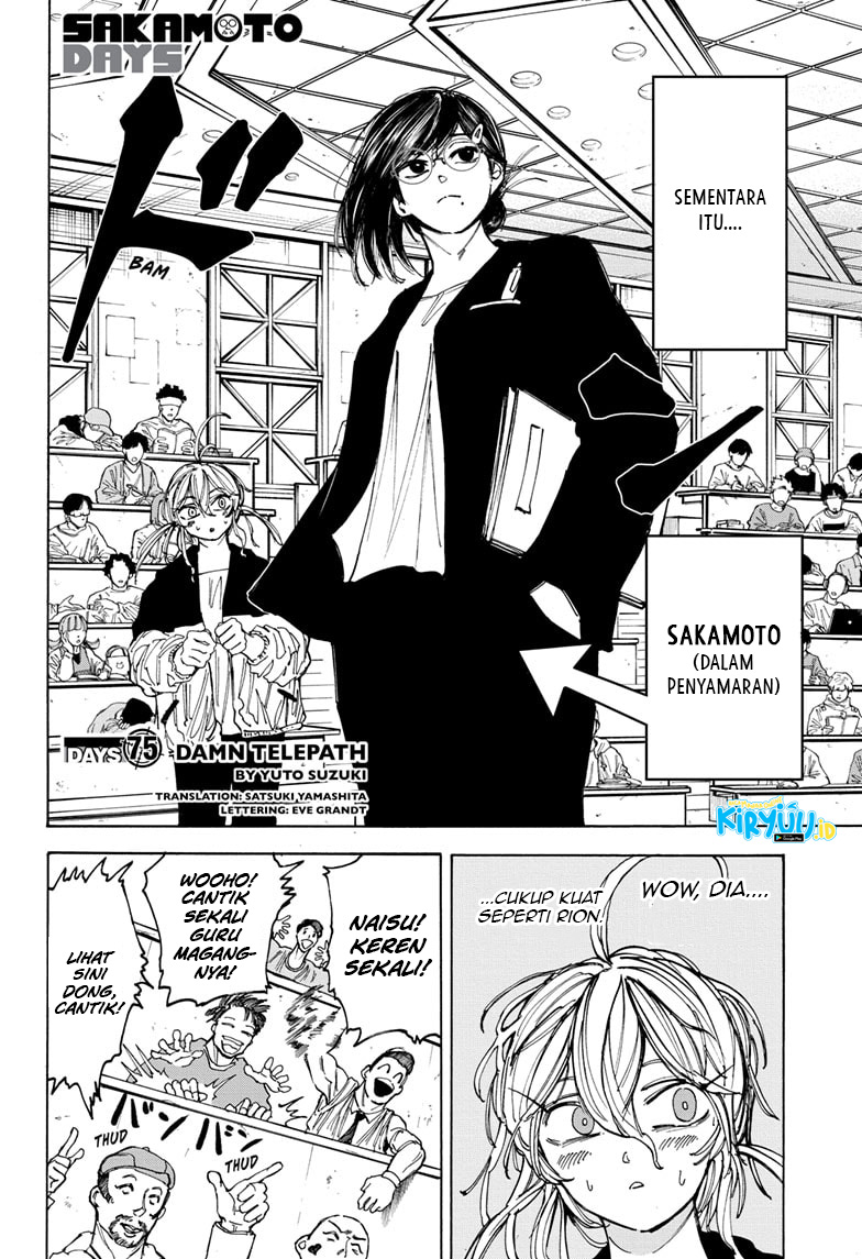 Sakamoto Days Chapter 75 Gambar 5