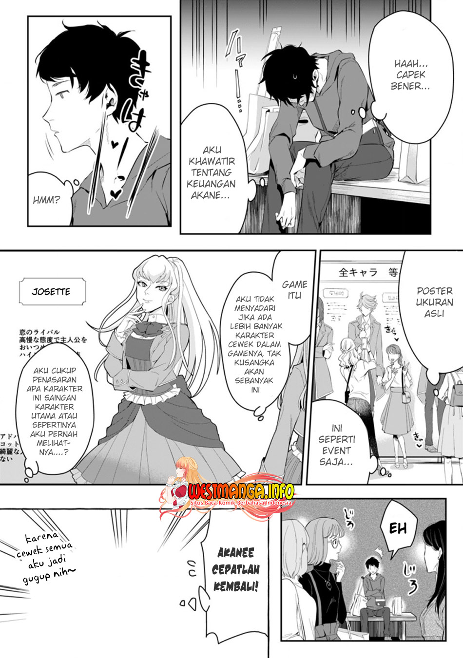 Gakuenmono No Otome Game No Sekai Ni Tensei Shita Kedo, Cheat-Mochi No Haikei Danshi Seitodatta You Desu Chapter 01.1 Gambar 5