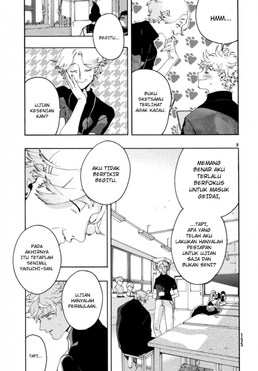 Blue Period Chapter 8 halaman 10