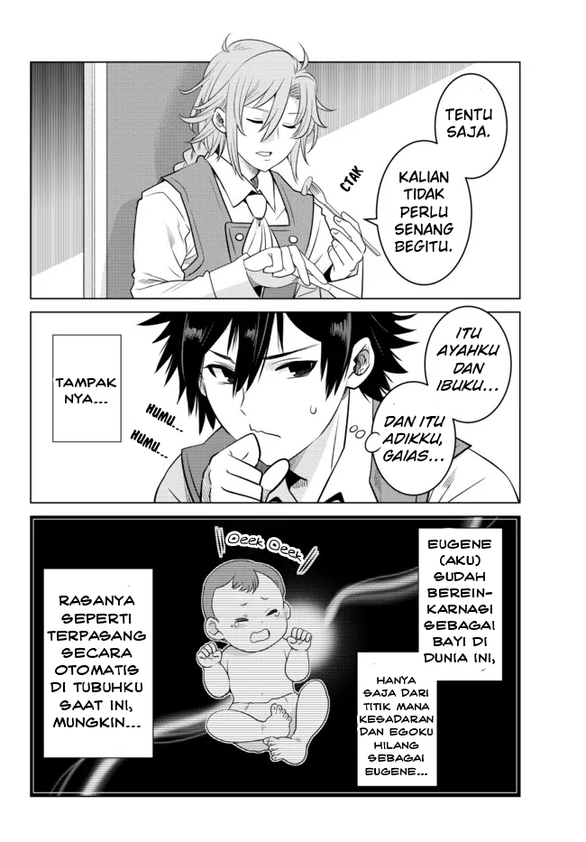 Ochikobore Datta Ani Ga Jitsuha Saikyou: Shijou Saikyou No Yuusha Wa Tensei-shi, Gakuen De Mujikaku Ni Musou Suru Chapter 01 Gambar 11