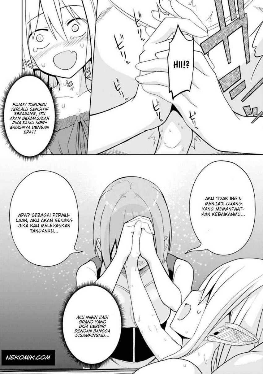 Eroi Koto Suru Tame ni Kyonyuu Bishoujo Dorei o Katta Hazu ga, Oshishou-sama to Shitawa Rete Omotta Toori ni Ikanaku Naru Hanashi Chapter 04 Gambar 9