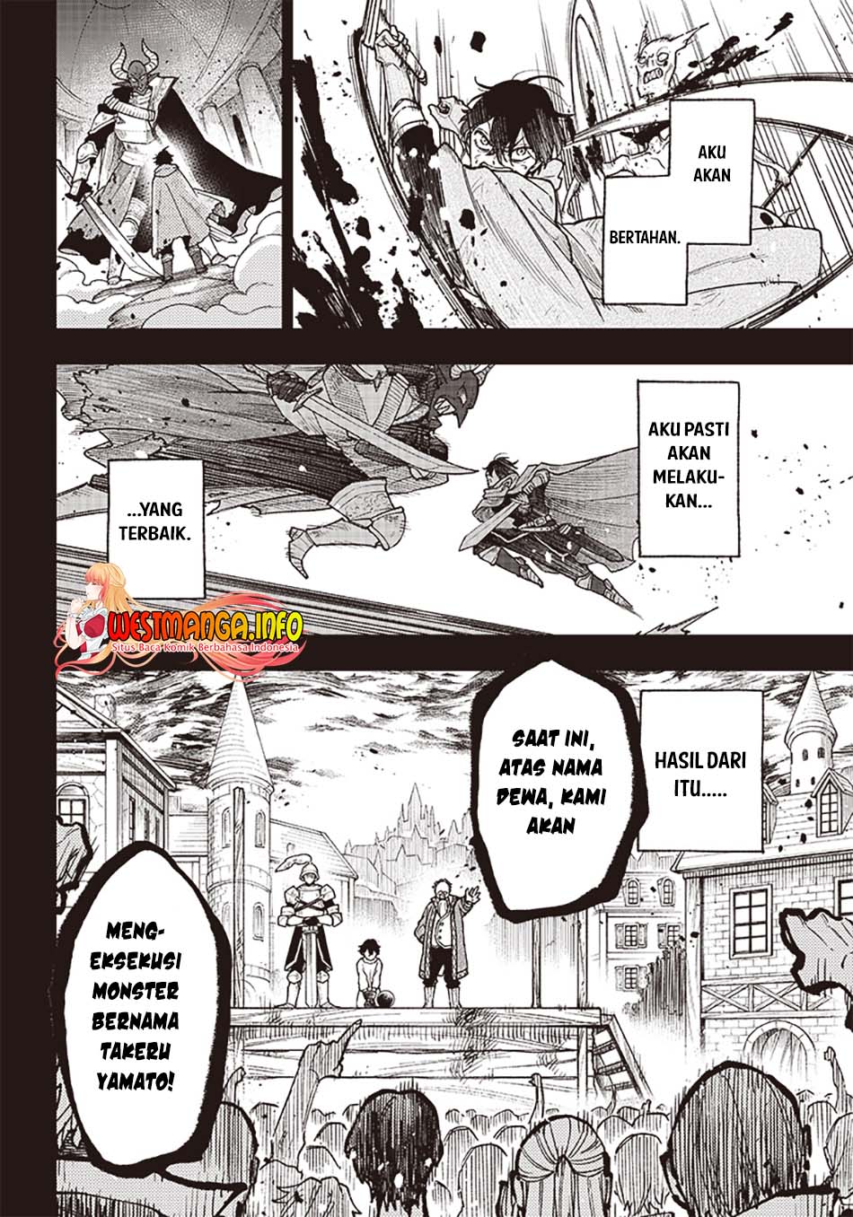 Kyuuseishu MESHIA ~Isekai wo sukutta moto yuusha ga mamono no afureru genjitsu sekai wo musou suru~ Chapter 1 - Halaman 10