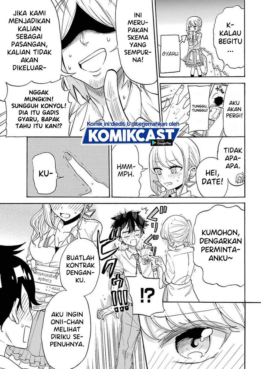 A Gyaru and Otaku who have entered a school where they will have to dropout if they cannot get a lover! Chapter .1 – halaman 12