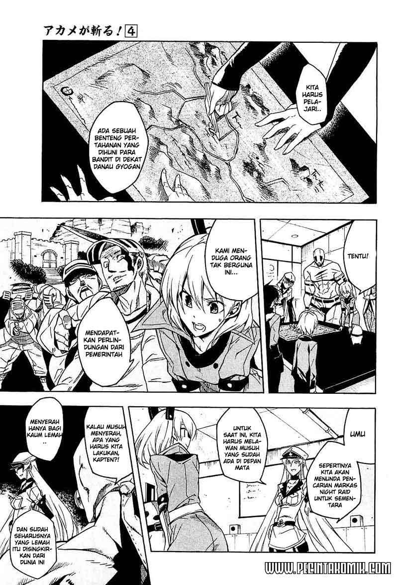 Akame ga Kill! Chapter 17 halaman 10