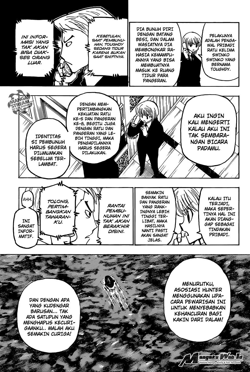 Hunter x Hunter Chapter 374 Gambar 5