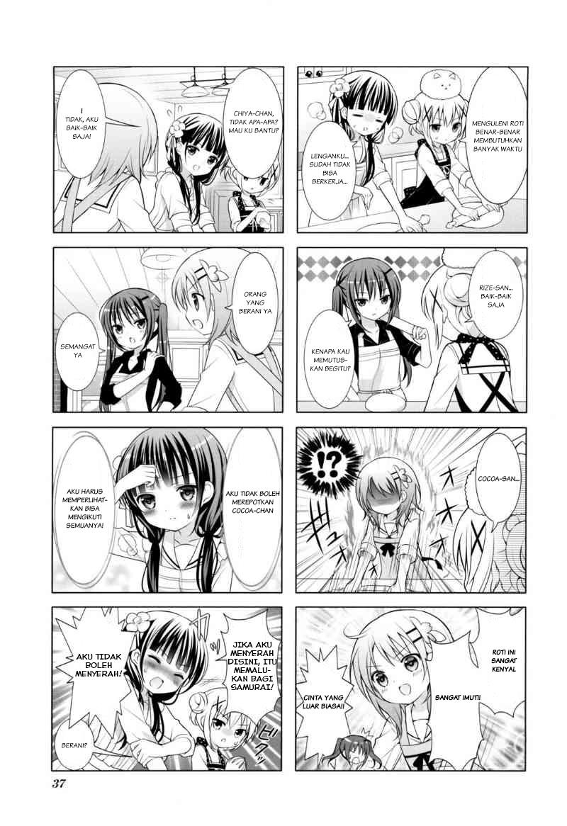 Gochuumon wa Usagi desu ka? Chapter 4 halaman 5